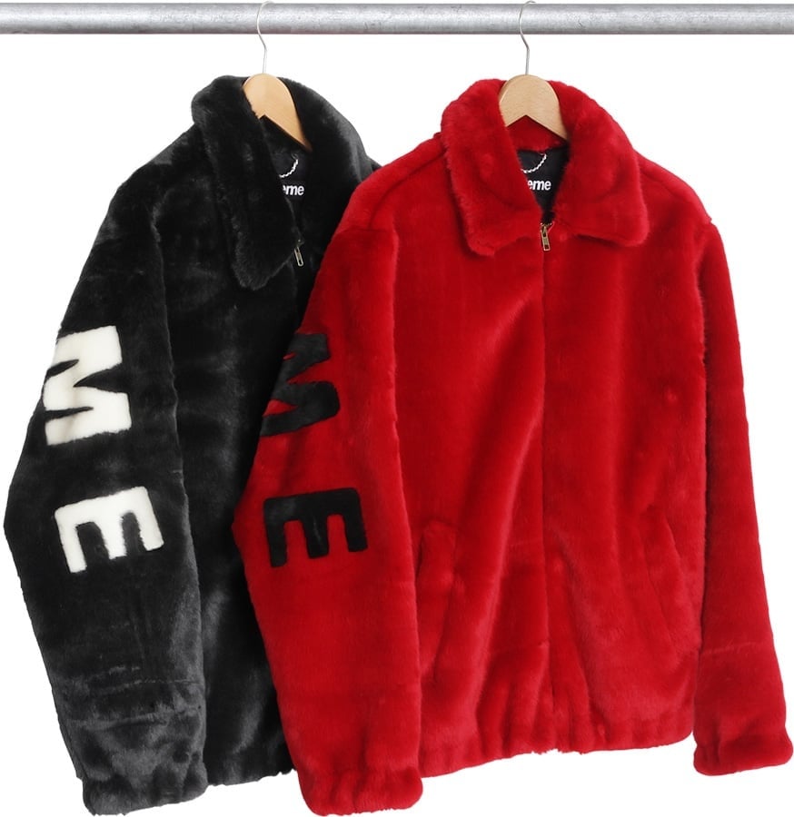 Faux Fur Bomber Jacket